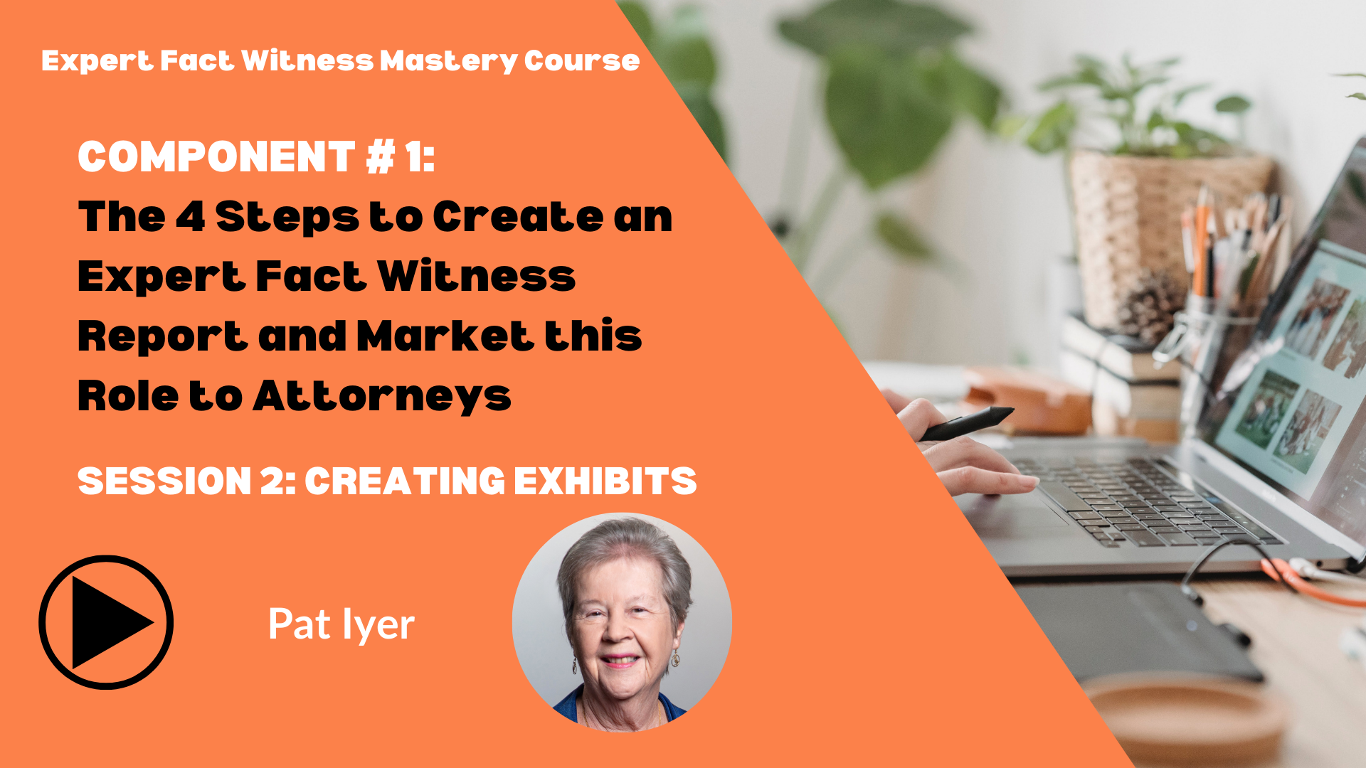 Pat Iyer - C1 Expert Fact Witness Mastery - Creating Exhibits