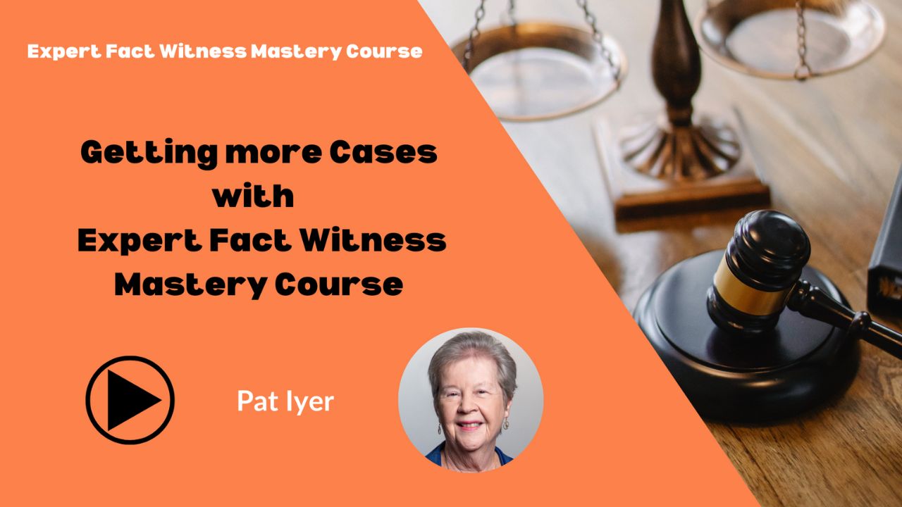 Expert Fact Witness Mastery Course