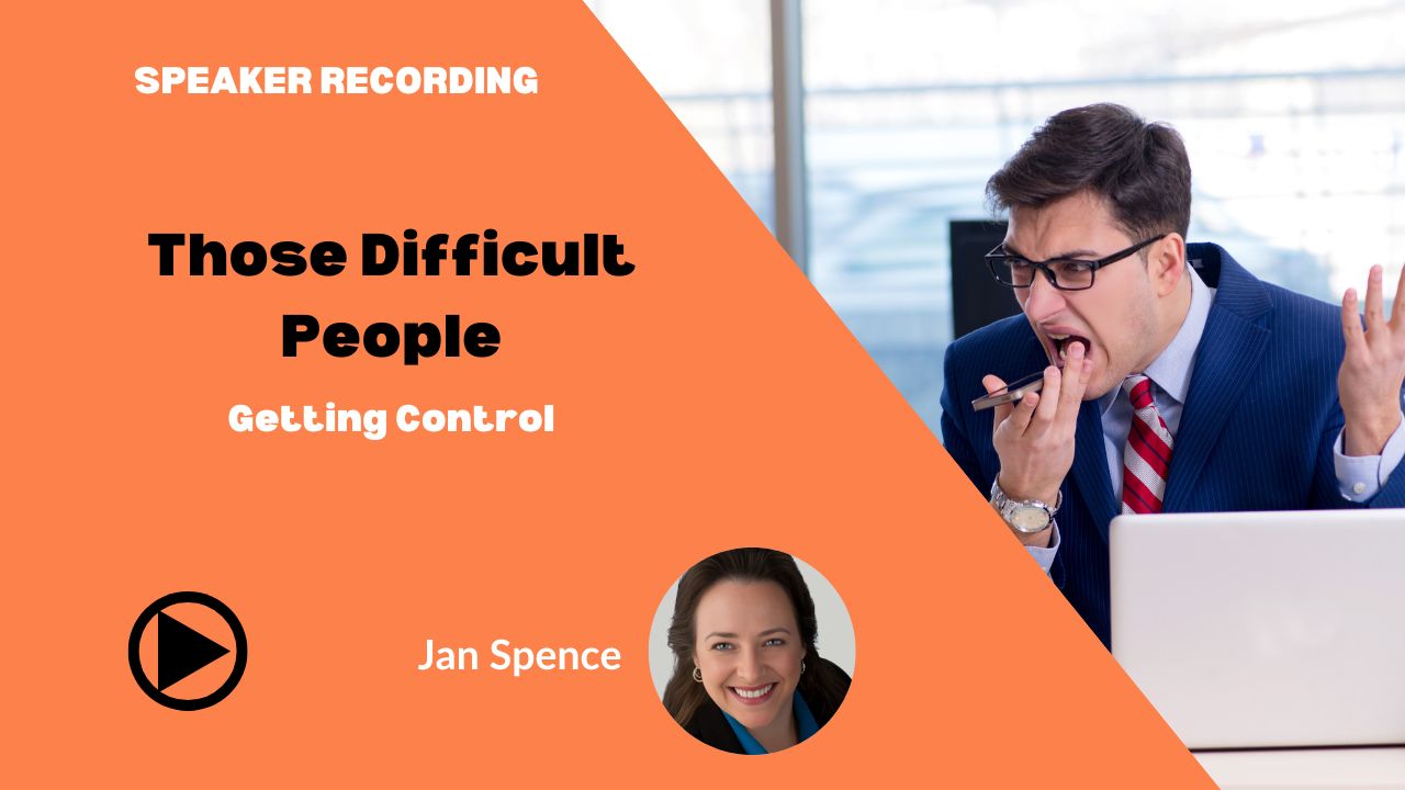 Jan Spence - Those Difficult People