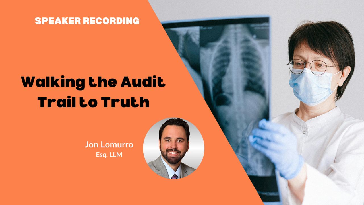 Jon Lomurro - Walking the Audit Trail to Truth