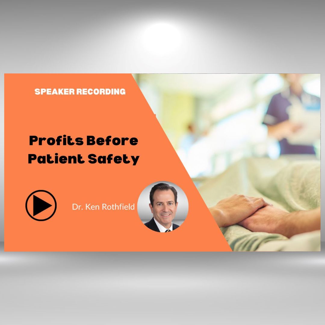 Products-Profits Before Patient Safety