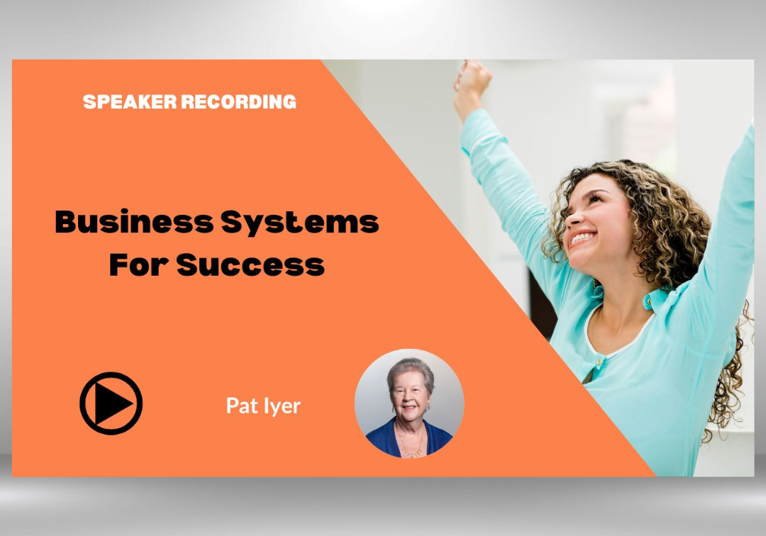 Pat-Iyer-Business-Systems-For-Success