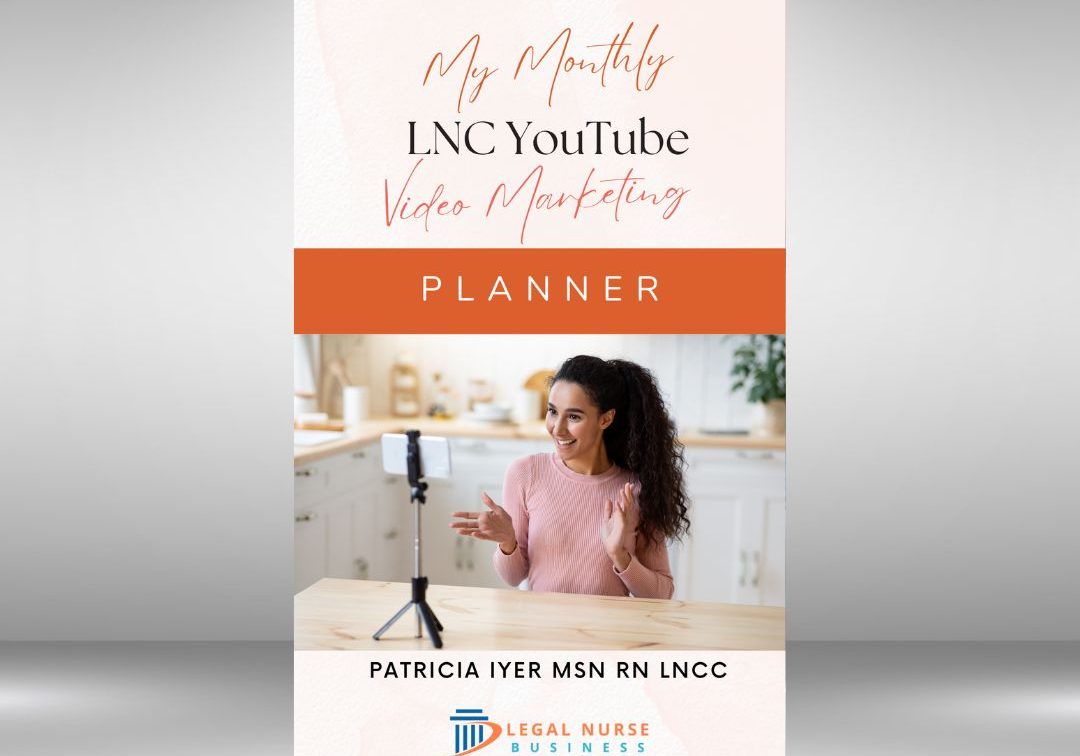 Products-My Monthly LNC YouTube Video Marketing Planner