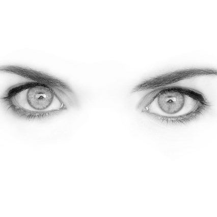 eyes of a woman